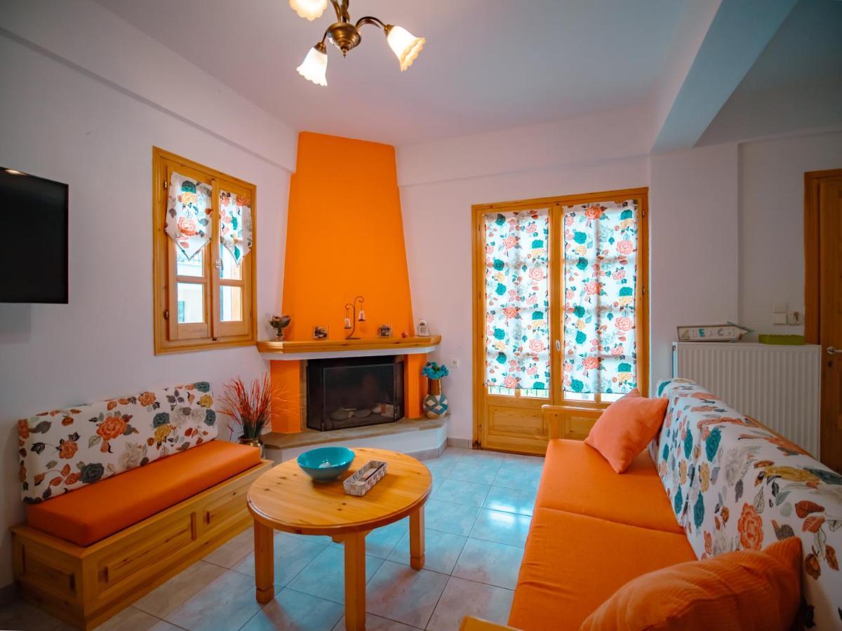 Orange House For Big Families In Damouchari - Delicious Houses Kültér fotó