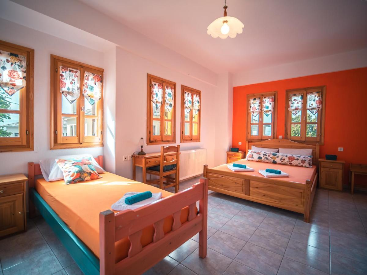 Orange House For Big Families In Damouchari - Delicious Houses Kültér fotó