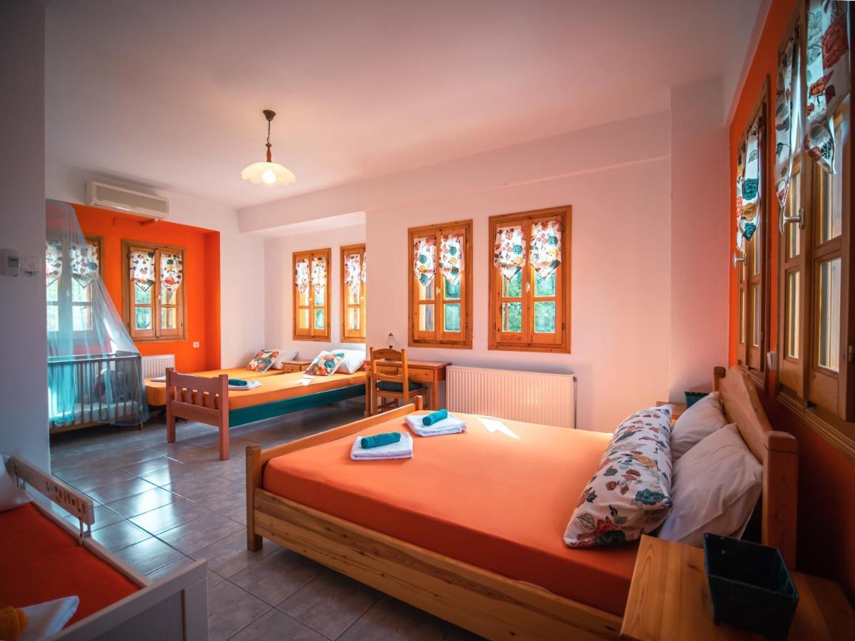 Orange House For Big Families In Damouchari - Delicious Houses Kültér fotó