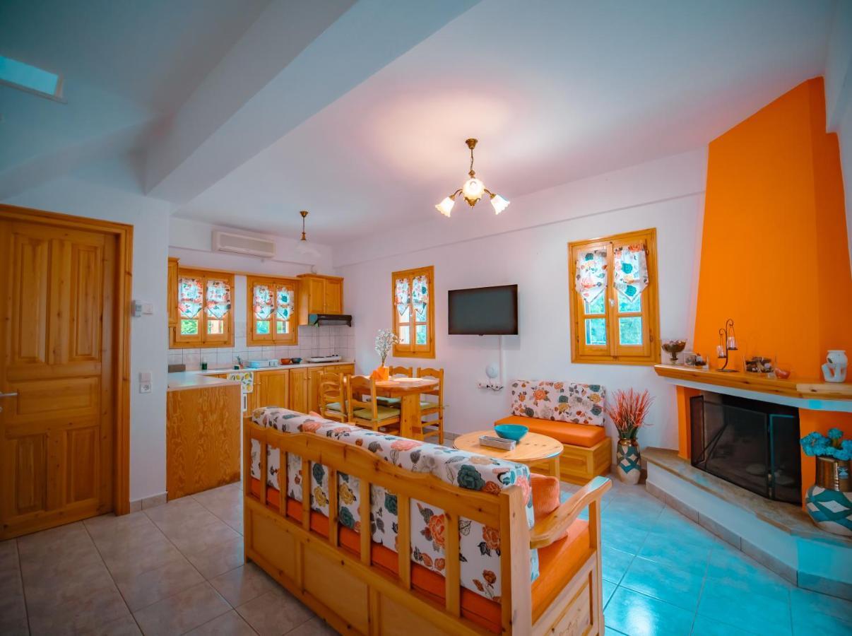 Orange House For Big Families In Damouchari - Delicious Houses Kültér fotó