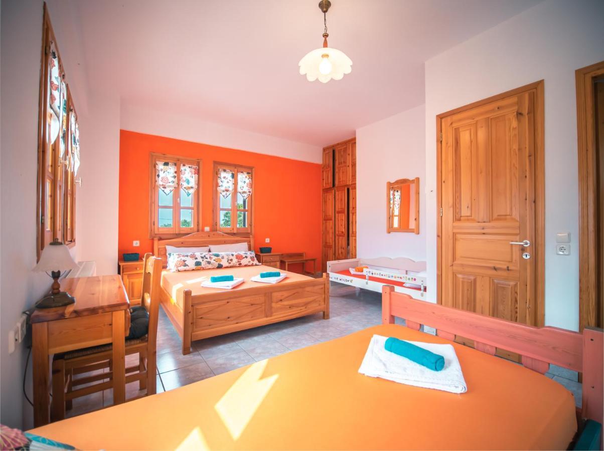 Orange House For Big Families In Damouchari - Delicious Houses Kültér fotó