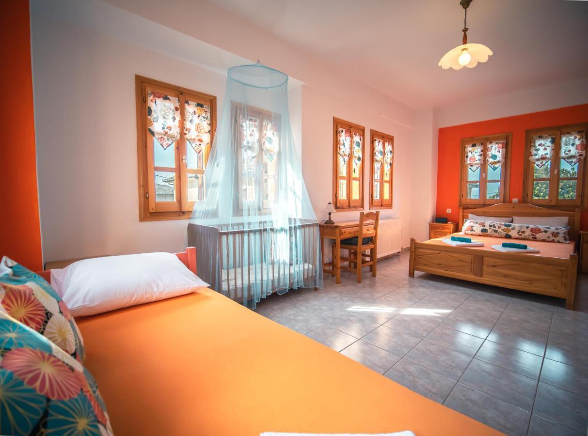 Orange House For Big Families In Damouchari - Delicious Houses Kültér fotó